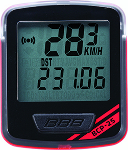 BBB BCP-25 NanoBoard 7 Kerékpár Computer - fekete - ezüst